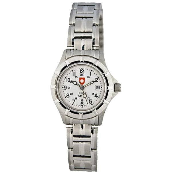 SWISS ARMY Team Quartzuhr, klein grau
